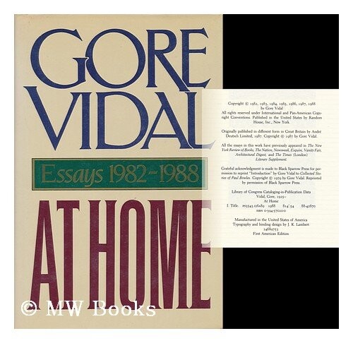 At home: essays 1982-1988