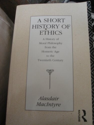 A short history of ethics