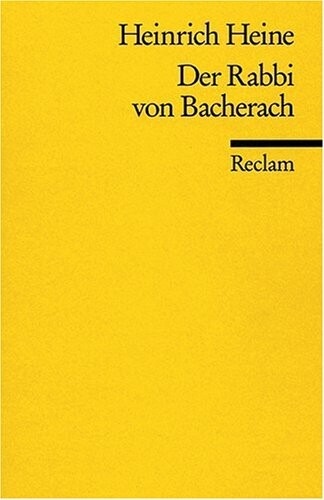 Der Rabbi von Bacherach : ein Fragment