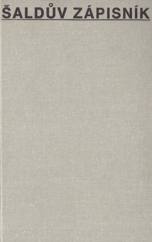 Šaldův zápisník, Svazek 7