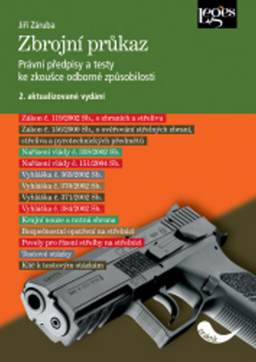 Zbrojní průkaz -- Právní předpisy a testy 2. aktualizované vydání