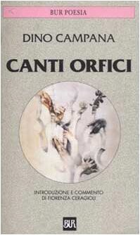 Canti Orfici (BUR) (Italian Edition)