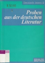 Proben aus der deutschen Literatur
