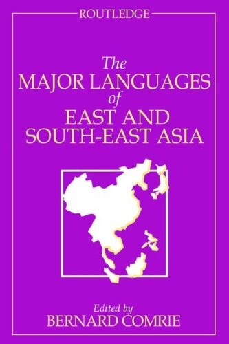 The major languages of east and south-east Asia