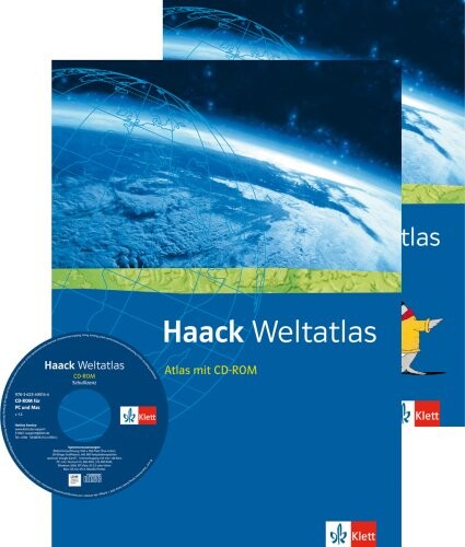Haack-Weltatlas. Mit Atlas-CD-ROM und Arbeitsheft Kartenlesen