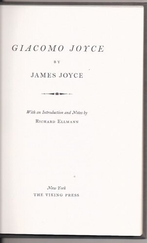 Giacomo Joyce