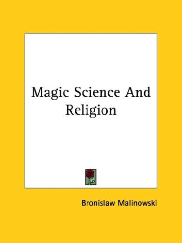 Magic Science And Religion