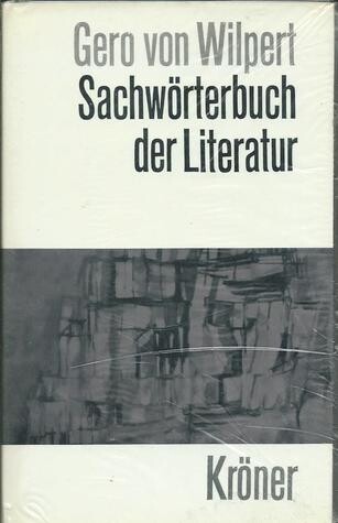 Sachwörterbuch der Literatur