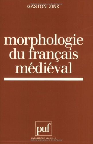 Morphologie du français médiéval