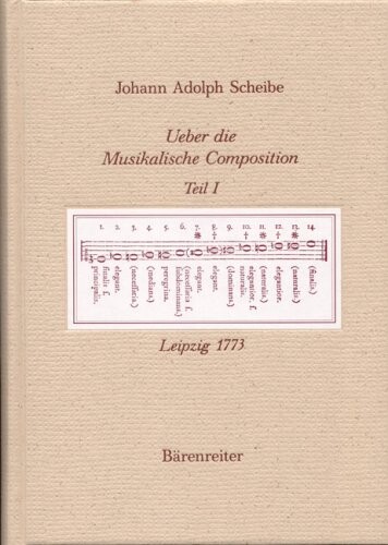 Ueber die musikalische Composition. Erster Theil, Die Theorie der Melodie und Harmonie