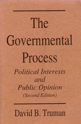 The governmental process : political interests and public opinion