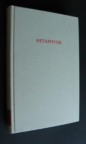 Metaphysik (Wege der Forschung ; Bd. 346) (German Edition)