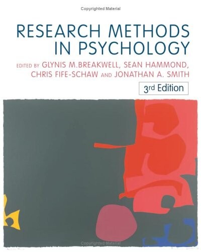 Research methods in psychology