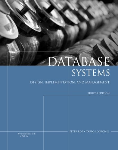 Database Systems: Design, Implementation, and Management