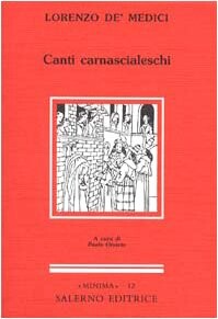 Canti carnascialeschi (Minima) (Italian Edition)