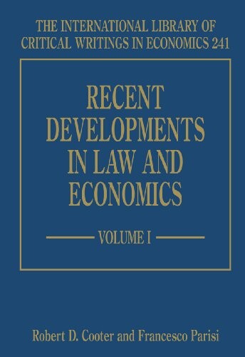 Recent developments in law and economics. Vol. II