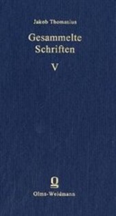 Gesammelte Schriften.Band V,Physica