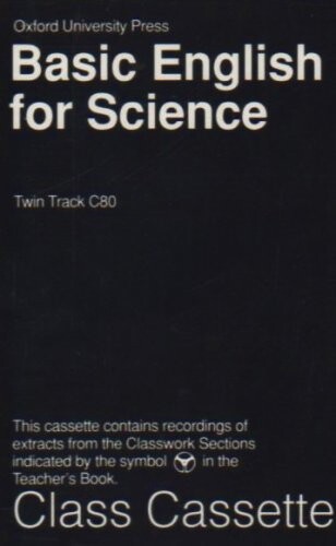 BASIC ENGLISH FOR SCIENCE CASSETTE - DONOVAN, P.