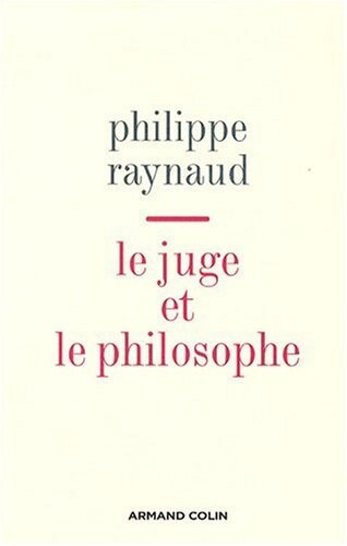 Le juge et le philosophe (French Edition)