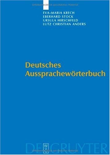 Deutsches Aussprachewörterbuch