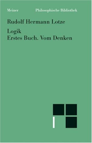 Logik (Philosophische Bibliothek) (German Edition)