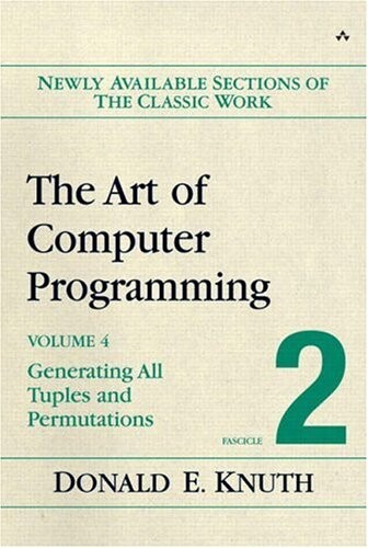 The art of computer programming. Volume 4, fascicle 2, Generating all tuples and permutations