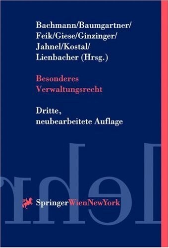 Besonderes Verwaltungsrecht (Springers Kurzlehrb Cher Der Rechtswissenschaft) (German Edition)