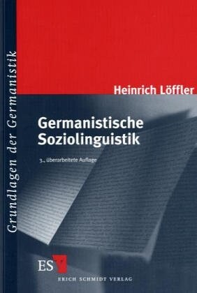 Germanistische Soziolinguistik.
