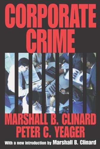 Corporate Crime (Law and Society Series)