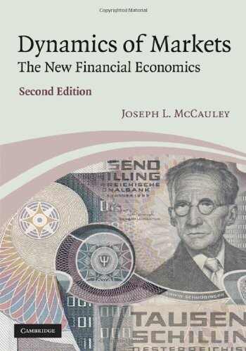 Dynamics of markets :the new financial economics