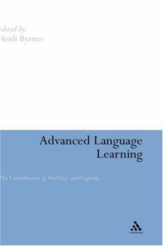 Advanced language learning : the contribution of Halliday and Vygotsky