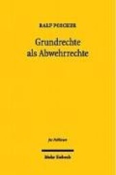 Grundrechte als Abwehrrechte