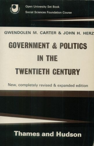 Government and Politics in the 20th Century