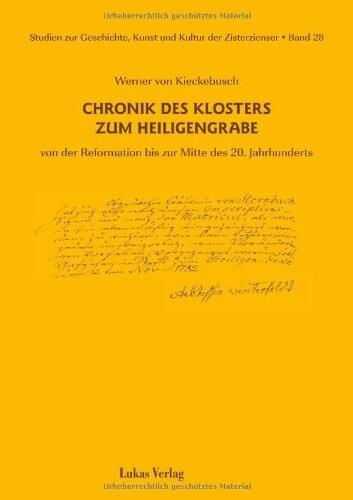 Chronik des Klosters zum Heiligengrabe