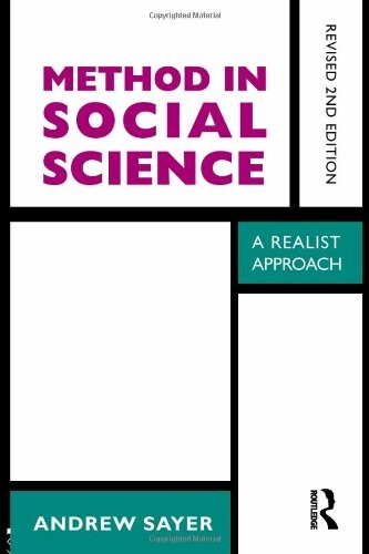 Method in social science : a realist approach