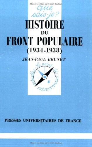 Histoire du Front populaire :(1934-1938)