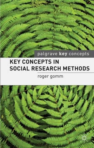 Key Concepts in Social Research Methods (Palgrave Key Concepts)