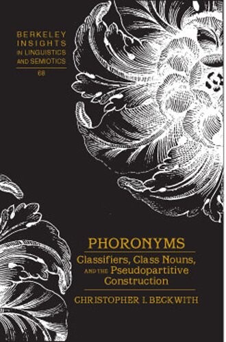 Phoronyms (Berkeley Insights in Linguistics and Semiotics)