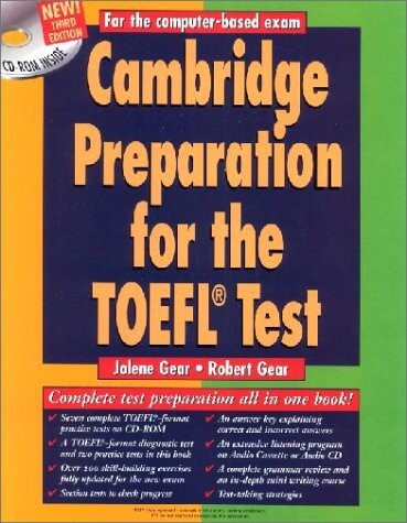 Cambridge preparation for the TOEFL test, Book/CD-ROM/Audio CD Pack