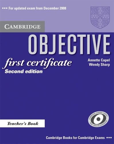 Objective first certificate.Teacher's book
