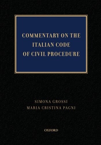 Commentary on  the Italian Code of Civil Procedure