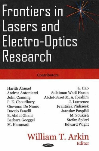 Frontiers in Lasers And Electro-optics Research