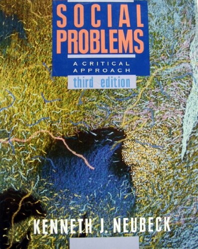 Social problems :a critical approach