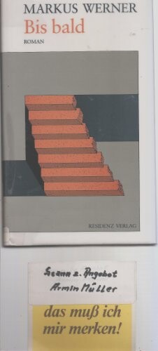 Bis bald : Roman