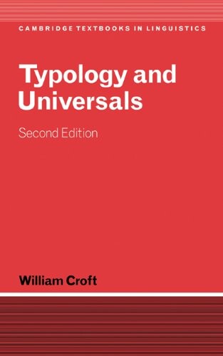 Typology and Universals (Cambridge Textbooks in Linguistics)