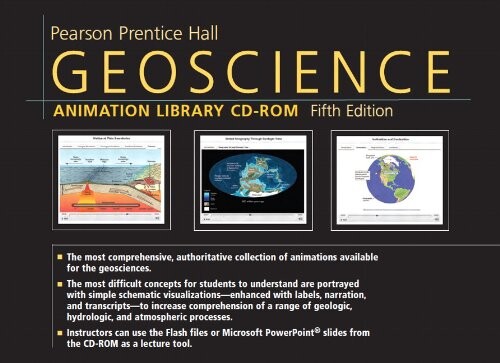 Geoscience animation library CD-ROM
