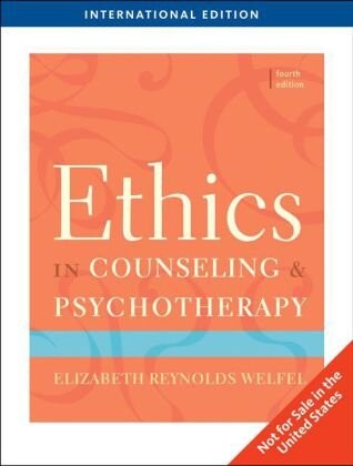 Ethics in Counseling and Psychotherapy: Standards, Research, and Emerging Issues