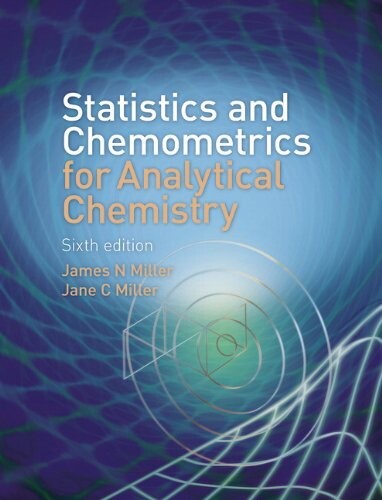 Statistics and chemometrics for analytical chemistry