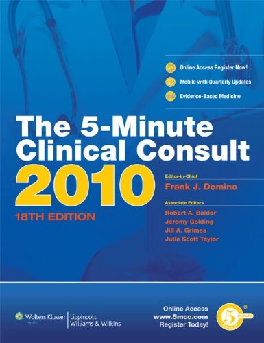 The 5-Minute Clinical Consult 2010 (Print, Website, and Mobile) (The 5-Minute Consult Series)
