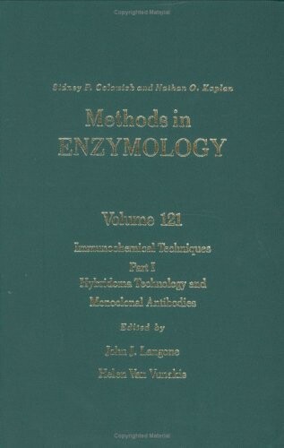 Methods in Enzymology, Volyme 121: Immunochemical Techniques, Part I: Hybridoma Technology and Monoclonal Antibodies